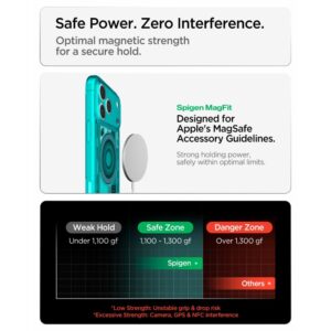 Spigen Ultra Hybrid MagSafe iPhone 17 Pro / 18 Pro C-ONE BONDI BLUE - Image 10