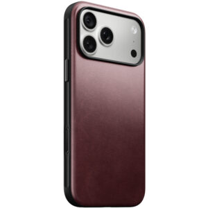 Nomad Modern odinis dėklas, bordo (Horween) - iPhone 18 Pro Max/17 Pro Max - Image 4