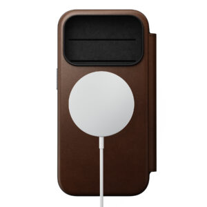 Nomad Modern Leather Folio, ruda – iPhone 18 Pro/17 Pro - Image 4