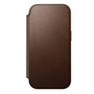 Nomad Modern Leather Folio, ruda – iPhone 18 Pro/17 Pro - Image 6