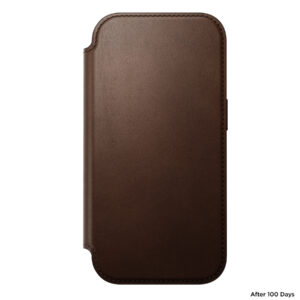Nomad Modern Leather Folio, ruda – iPhone 18 Pro/17 Pro - Image 9