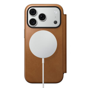 Nomad Modern Leather Folio, english tan – iPhone 18 Pro/17 Pro - Image 2
