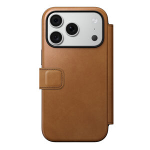 Nomad Modern Leather Folio, english tan – iPhone 18 Pro/17 Pro - Image 4