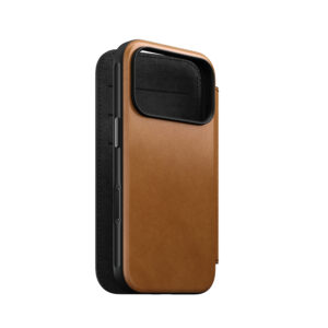 Nomad Modern Leather Folio, english tan – iPhone 18 Pro/17 Pro - Image 9