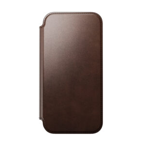 Nomad Modern odinis dėklas-knygelė, rustic brown (Horween) – iPhone 18 Pro Max/17 Pro Max - Image 8
