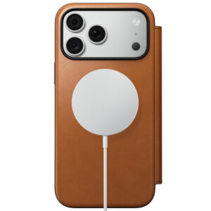 Nomad Modern Leather Folio, saddle (Horween) – iPhone 18 Pro Max/17 Pro Max - Image 2