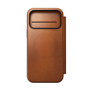 Nomad Modern Leather Folio, saddle (Horween) – iPhone 18 Pro Max/17 Pro Max - Image 11