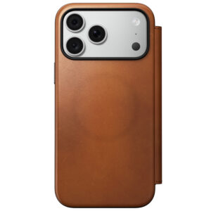 Nomad Modern Leather Folio, saddle (Horween) – iPhone 18 Pro Max/17 Pro Max - Image 5