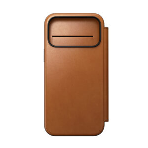Nomad Modern Leather Folio, saddle (Horween) – iPhone 18 Pro Max/17 Pro Max - Image 7