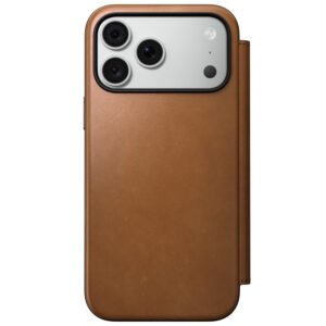 Nomad Modern odinis dėklas-knygelė, english tan – iPhone 18 Pro Max/17 Pro Max - Image 5