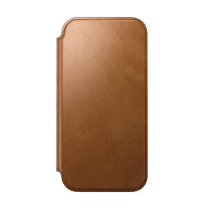 Nomad Modern odinis dėklas-knygelė, english tan – iPhone 18 Pro Max/17 Pro Max - Image 8