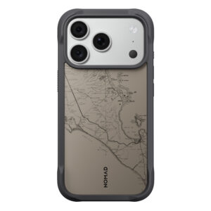 Nomad Rugged dėklas, balandra - iPhone 18 Pro/17 Pro