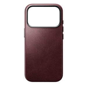 Nomad Traditional odinis dėklas, bordo (Horween) - iPhone 18 Pro/17 Pro - Image 2