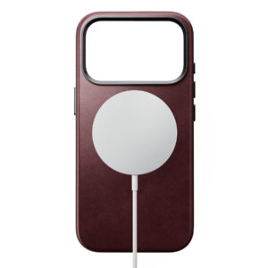 Nomad Traditional odinis dėklas, bordo (Horween) - iPhone 18 Pro/17 Pro - Image 4
