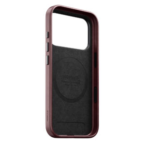 Nomad Traditional odinis dėklas, bordo (Horween) - iPhone 18 Pro/17 Pro - Image 7