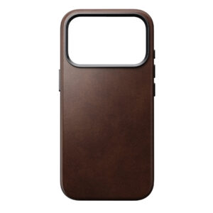 Nomad Traditional odinis dėklas, rustic brown (Horween) - iPhone 18 Pro/17 Pro - Image 2