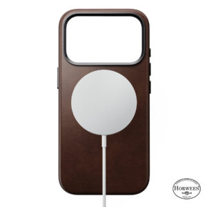 Nomad Traditional odinis dėklas, rustic brown (Horween) - iPhone 18 Pro/17 Pro - Image 3
