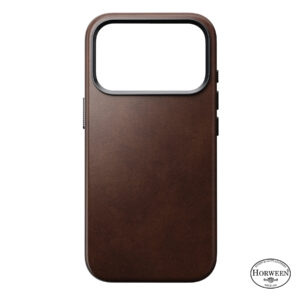 Nomad Traditional odinis dėklas, rustic brown (Horween) - iPhone 18 Pro/17 Pro - Image 5