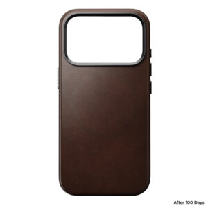 Nomad Traditional odinis dėklas, rustic brown (Horween) - iPhone 18 Pro/17 Pro - Image 6