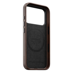 Nomad Traditional odinis dėklas, rustic brown (Horween) - iPhone 18 Pro/17 Pro - Image 7