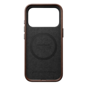 Nomad Traditional odinis dėklas, rustic brown (Horween) - iPhone 18 Pro/17 Pro - Image 8