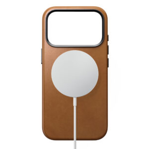 Nomad Traditional odinis dėklas, english tan – iPhone 18 Pro/17 Pro - Image 4