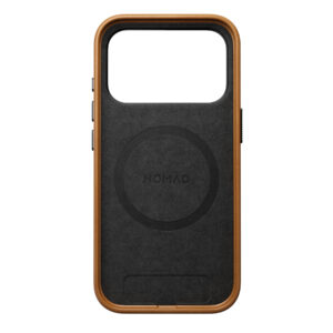 Nomad Traditional odinis dėklas, english tan – iPhone 18 Pro/17 Pro - Image 6