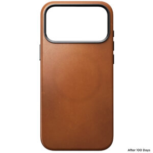 Nomad Traditional odinis dėklas, saddle (Horween) - iPhone 18 Pro Max/17 Pro Max - Image 6