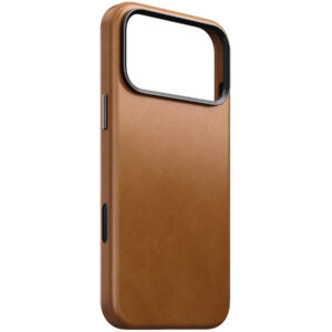 Nomad Traditional odinis dėklas, english tan - iPhone 18 Pro Max/17 Pro Max