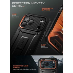 SupCase UNICORN BEETLE Pro iPhone 17 Pro / 18 Pro JUODAS - Image 11