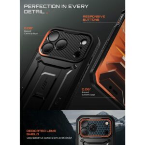 SupCase UNICORN BEETLE Pro iPhone 17 Pro Max / 18 Pro Max DĖKLAS JUODAS - Image 11