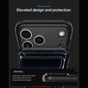 Spigen Ultra Hybrid MagSafe iPhone 17 Pro Max / 18 Pro Max ZERO ONE DĖKLAS juodos spalvos - Image 10