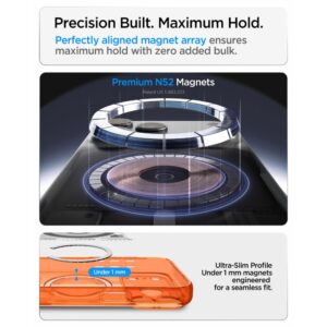 Spigen Ultra Hybrid MagSafe iPhone 17 Pro Max / 18 Pro Max C-ONE MANDARINO SPALVOS - Image 11