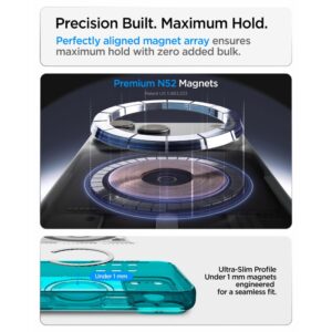 Spigen Ultra Hybrid MagSafe iPhone 17 Pro / 18 Pro C-ONE BONDI BLUE - Image 11