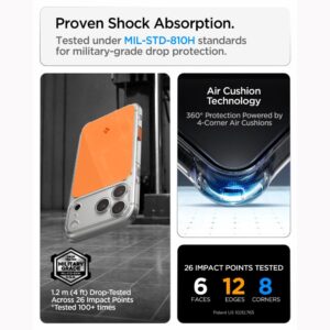 Spigen Ultra Hybrid T MagSafe iPhone 17 Pro / 18 Pro BLIZGUS ORANŽINIS - Image 11