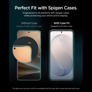 GRŪDINTAS STIKLAS Spigen GLAS.TR EZ FIT Pro AC Samsung Galaxy S26 FE SKAIDRUS - Image 11