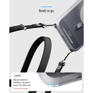 Spigen Ultra Hybrid MagSafe iPhone 17 Pro Max / 18 Pro Max KLASIKINIS SIDABRINIS - Image 11