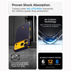 Spigen Nano Pop HIBRIDINIS MagSafe DĖKLAS iPhone 17 Pro / 18 Pro BLUEBERRY NAVY - Image 12