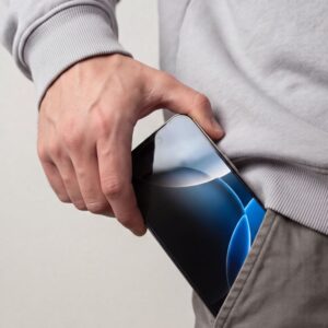 PRIVATUMĄ UŽTIKRINANTIS STIKLAS Tech-Protect ONETOUCH SET SPY+ 2-PACK iPhone 18 PRO MAX PRIVACY - Image 12