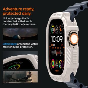 Spigen Rugged Armor APPLE WATCH ULTRA 1 / 2 / 3 / 4 (49 MM) DUNE BEIGE - Image 13