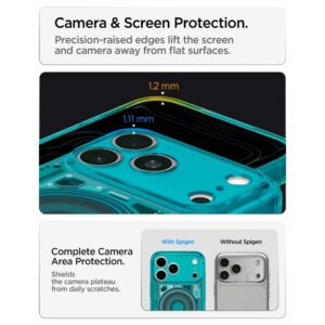 Spigen Ultra Hybrid MagSafe iPhone 17 Pro / 18 Pro C-ONE BONDI BLUE - Image 13
