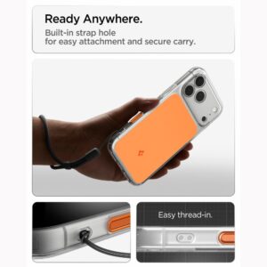 Spigen Ultra Hybrid T MagSafe iPhone 17 Pro / 18 Pro BLIZGUS ORANŽINIS - Image 13
