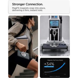 Spigen Ultra Hybrid MAG MagSafe Samsung Galaxy S26 FE FROST BLACK - Image 11