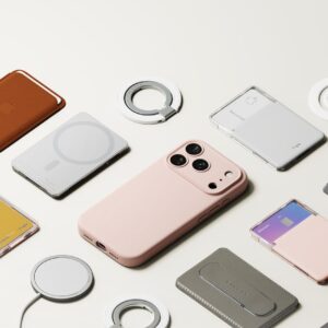 RINGKE SILIKONINIS MAGNETINIS MAGSAFE DĖKLAS iPhone 17 PRO / 18 PRO PINK SAND - Image 8