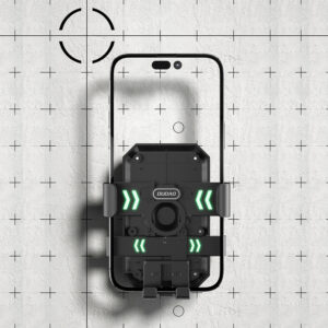 Dviračio / motociklo telefono laikiklis Dudao F7C – juodas - Image 4