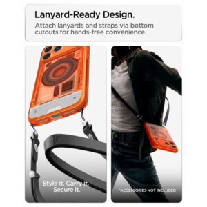 Spigen Ultra Hybrid MagSafe iPhone 17 Pro Max / 18 Pro Max C-ONE MANDARINO SPALVOS - Image 14