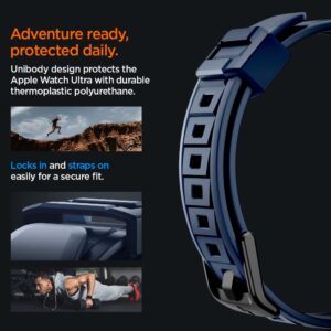 Spigen RUGGED ARMOR ”PRO” APPLE WATCH ULTRA 1 / 2 / 3 / 4 (49 MM) TAMSIAI MĖLYNAS - Image 13