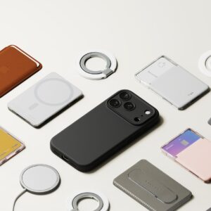RINGKE SILIKONINIS MAGNETINIS MAGSAFE DĖKLAS iPhone 17 PRO / 18 PRO JUODAS - Image 9