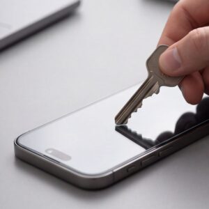 PRIVATUMĄ UŽTIKRINANTIS STIKLAS Tech-Protect ONETOUCH SET SPY+ 2-PACK iPhone 18 PRO MAX PRIVACY - Image 14