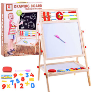 2-in-1 kreidinė magnetinė lenta + skaičiai TA0083